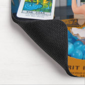 Sie, die Glück Mousepad schafft (Ecke)