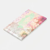 sie, die tapfer ist, ist frei klebriger Notizblock (angewinkelt)