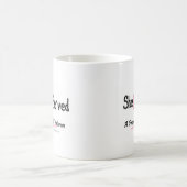 Sie diente Sammlung Kaffeetasse (Mittel)