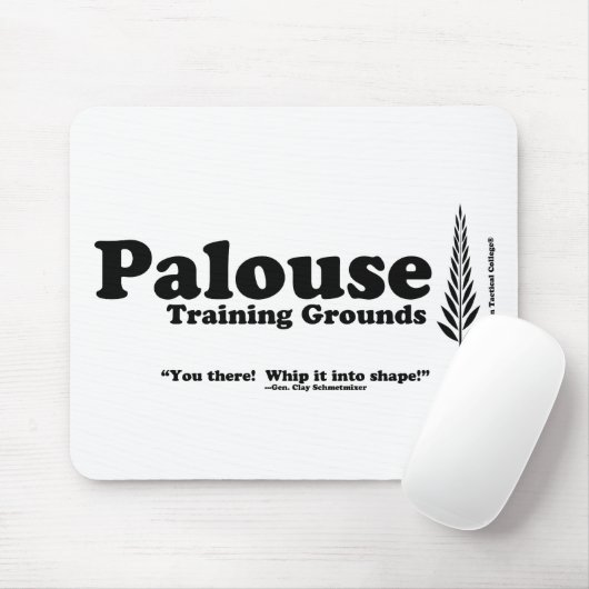 "Sie dort! Peitschen Sie ihn in Form! " Mousepad (Mit Mouse)