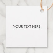 Sie Drehe Phantastische Geschenkmarke, Kraft Geschenkanhänger (Rückseite)