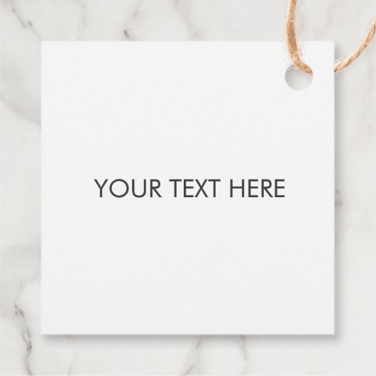 Sie Drehe Phantastische Geschenkmarke, Kraft Geschenkanhänger (Rückseite)