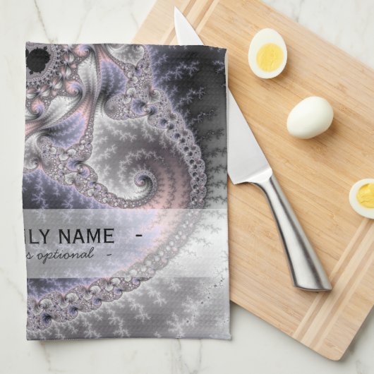 Sie drehen mich um - Fraktal Art Handtuch (Viertel Falte)