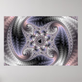 Sie drehen mich um - Fraktal Art Poster (Vorne)