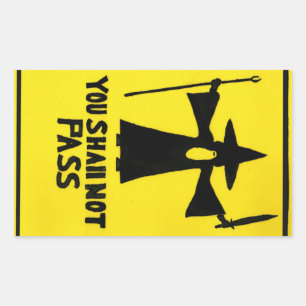 Sie dürfen den Aufkleber nicht verpassen