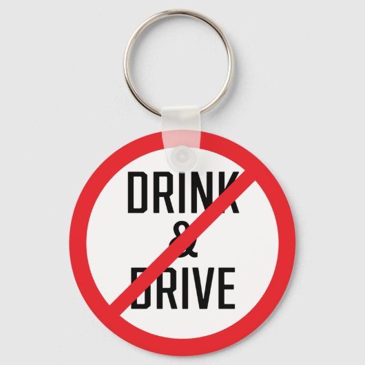 Sie dürfen nicht trinken und kein Auto fahren | Sc Schlüsselanhänger (Vorderseite)