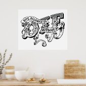 Sie dürfen ohne mich nicht die werden poster (Küche)