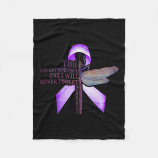 Sie dürfen sich nicht an Alzheimerheimer erinnern Fleecedecke
