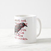 Sie dürfen sich nicht vor Tod fürchten - Todesurte Kaffeetasse (VorderseiteRechts)