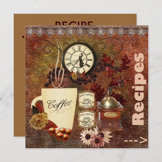 SIE EMPFEHLEN KARTE (Vorne/Hinten)