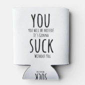 Sie entkommen, verlassend dosenkühler (Rückseite)