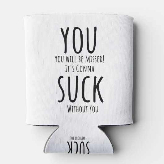 Sie entkommen, verlassend dosenkühler (Rückseite)