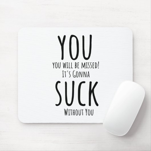 Sie entkommen, verlassend mousepad (Mit Mouse)