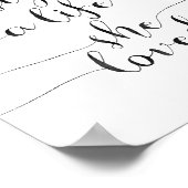 Sie entwarf ein Leben, das sie liebte Poster (Ecke)