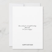 Sie entwarf ein Leben, das sie mit Goldfolie aus I Karte (Rückseite)