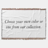 Sie entwerfen - Werftblanket - HambyWhiteGlove Decke (Vorderseite)