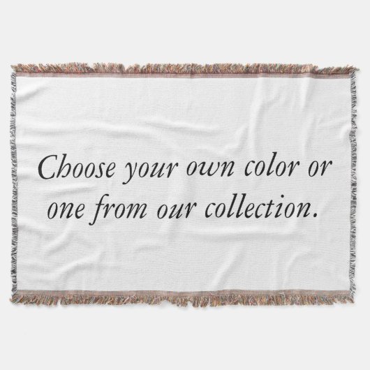 Sie entwerfen - Werftblanket - HambyWhiteGlove Decke (Vorderseite)