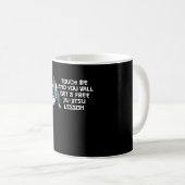 Sie erhalten eine kostenlose Jiu-Jitsu-Lektion Kaffeetasse (VorderseiteRechts)