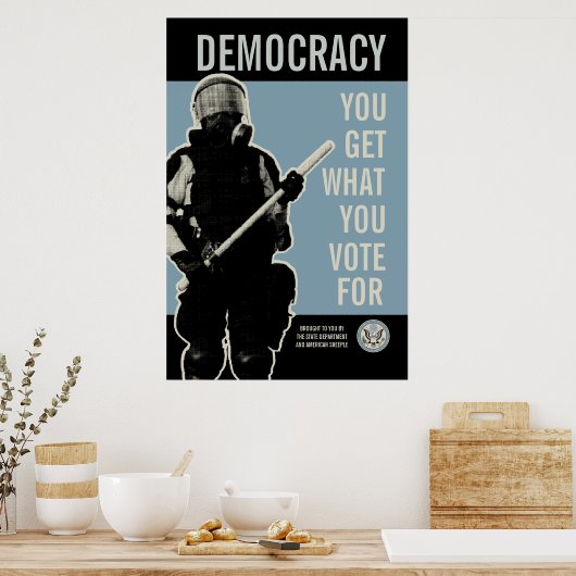 Sie erhalten, was Sie für die Printwerbung wählen Poster (Küche)