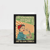 Sie erinnerte sich daran, wer sie war, und das Spi Karte (Vorderseite)