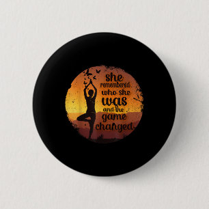 Sie erinnerte sich, wer sie war, und das Spiel ver Button