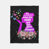 Sie erinnerte sich, wer sie war, und das Spiel ver Fleecedecke (Vorderseite)