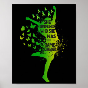 Sie erinnerte sich, wer sie war, und das Spiel ver Poster