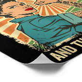 Sie erinnerte sich, wer sie war, und das Spiel ver Poster (Ecke)