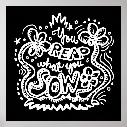 Sie ernten, was Sie säen 2 Poster (Vorne)