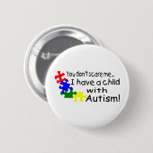 Sie erschrecken mich nicht, den ich ein Kind mit Button (Vorne & Hinten)