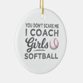 Sie erschrecken mich nicht keramik ornament (Rechts)