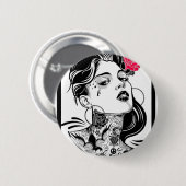 SIE ERWARTET DIE TRÄUME BUTTON (Vorne & Hinten)