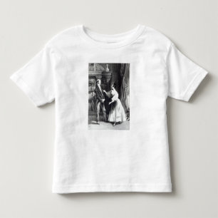 Sie erzählte ihm dann, was Darcy freiwillig getan Kleinkind T-shirt