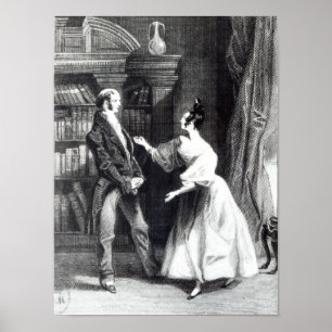 Sie erzählte ihm dann, was Darcy freiwillig getan Poster