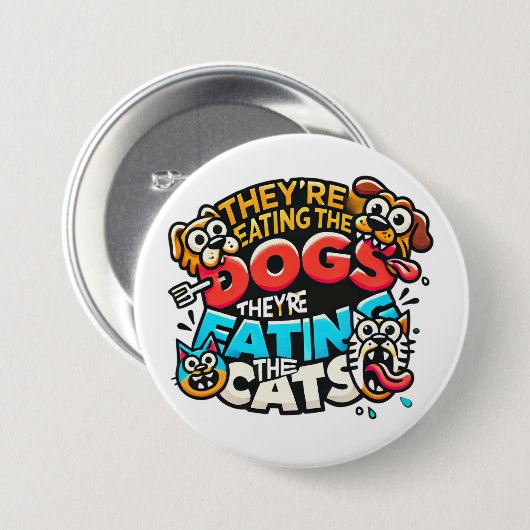 Sie essen das Button von Hunden und Katzen (Vorne & Hinten)