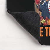 Sie essen den komischen Trump-Erntedank der Türkei Mousepad (Ecke)