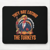 Sie essen den komischen Trump-Erntedank der Türkei Mousepad (Vorne)