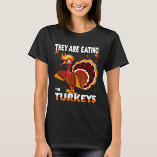 Sie essen den Truthahn lustiger Donald Trump als T-Shirt
