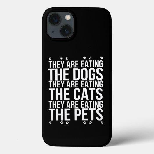 Sie essen die Hunde, die Katzen die Haustiere Trum Case-Mate iPhone Hülle (Rückseite)