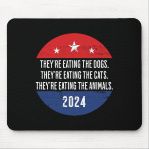 Sie essen die Hunde, die sie essen, die Katzen Tru Mousepad