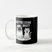 Sie essen die Hunde, die sie essen, Kaffeetasse (Links)