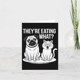 Sie essen die Hunde, die sie essen, Karte