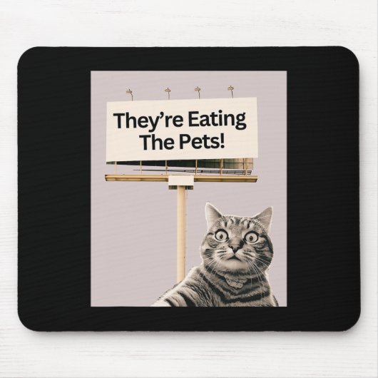 Sie essen die Hunde, die wir nicht essen Mousepad (Vorne)