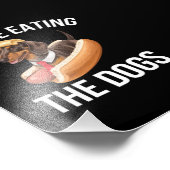 Sie essen die Hunde Donald Trump Debate 2024 Fotodruck (Ecke)