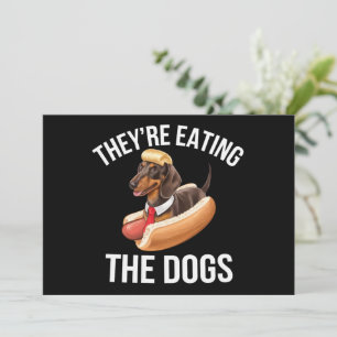 Sie essen die Hunde Donald Trump Debatte 2024  Einladung