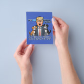 Sie essen die Hunde Funny Trump Kamala 2024 Flyer (Gruppe)