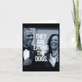 Sie essen die Hunde Karte (Vorderseite)