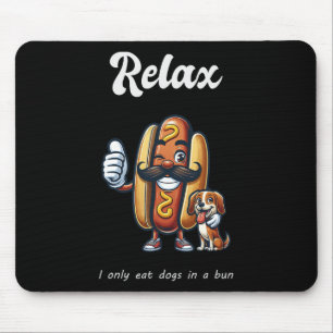 Sie essen die Hunde Katzen Haustiere Trump Kamala Mousepad