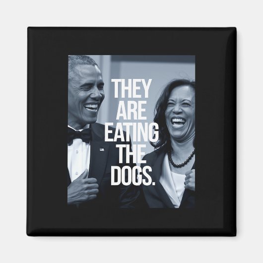 Sie essen die Hunde Magnet (Vorne)