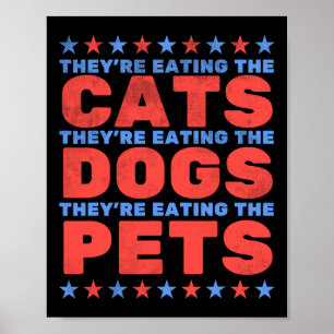 Sie essen die Hunde Poster